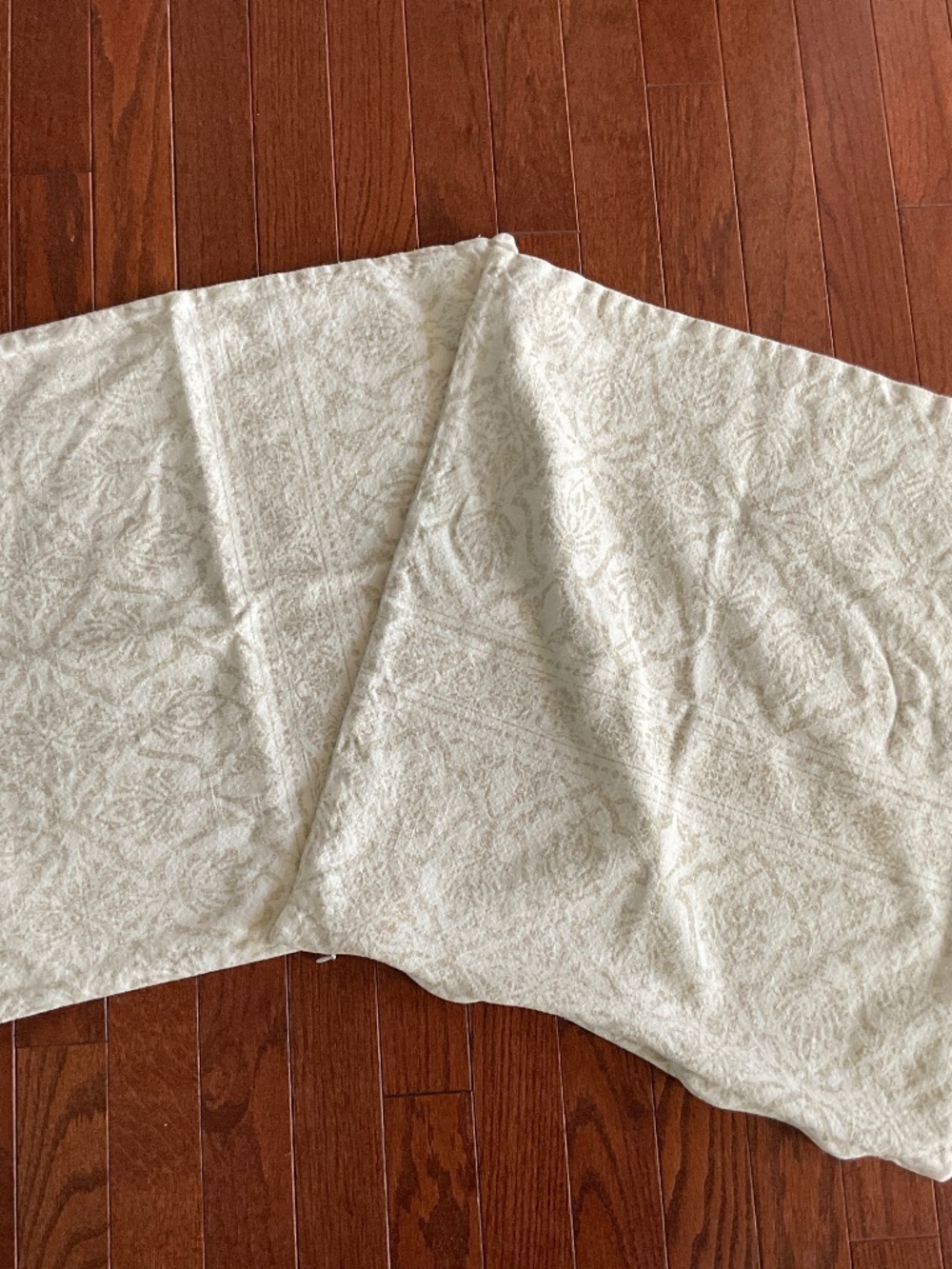 Pair of Block Print Pillow Covers